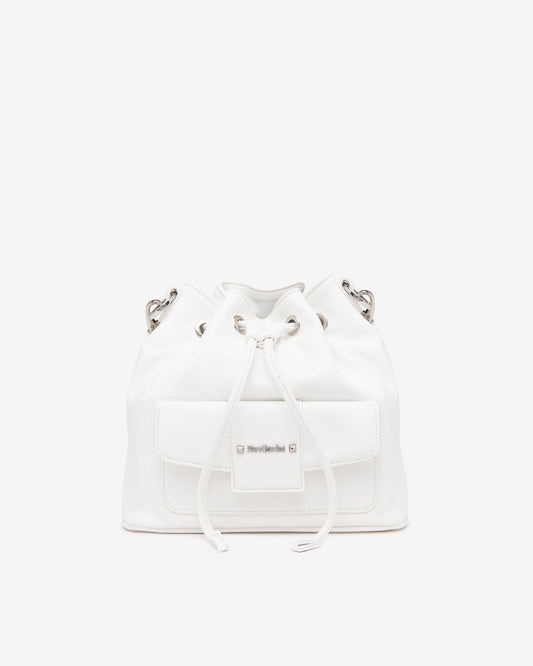 Diese elegante Beuteltasche von NeroGiardini ist ein stilvolles Accessoire für modebewusste Frauen. Hergestellt in Italien aus hochwertigem Leder und versehen mit einer verstellbaren Zugkordel als Verschluss, vereint sie modernes Design mit traditioneller Handwerkskunst.