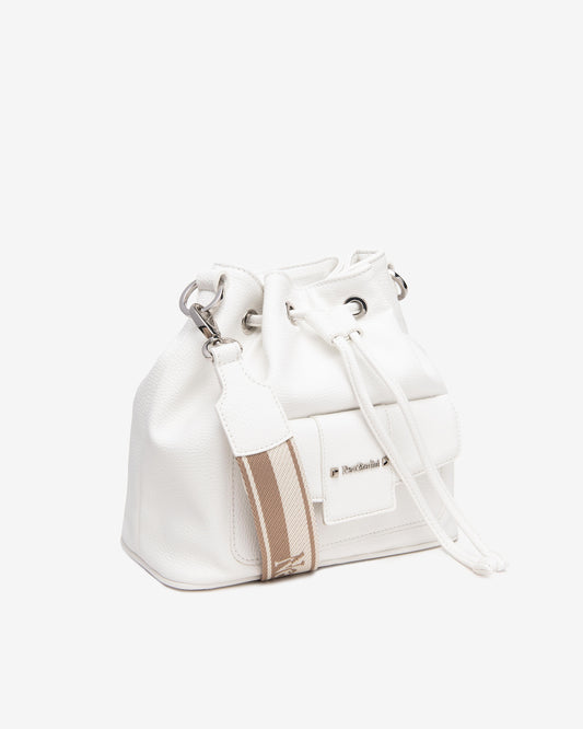 Diese elegante Beuteltasche von NeroGiardini ist ein stilvolles Accessoire für modebewusste Frauen. Hergestellt in Italien aus hochwertigem Leder und versehen mit einer verstellbaren Zugkordel als Verschluss, vereint sie modernes Design mit traditioneller Handwerkskunst.